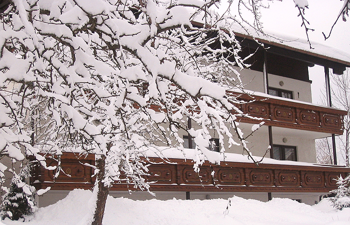 Gästehaus Vogl im Winter